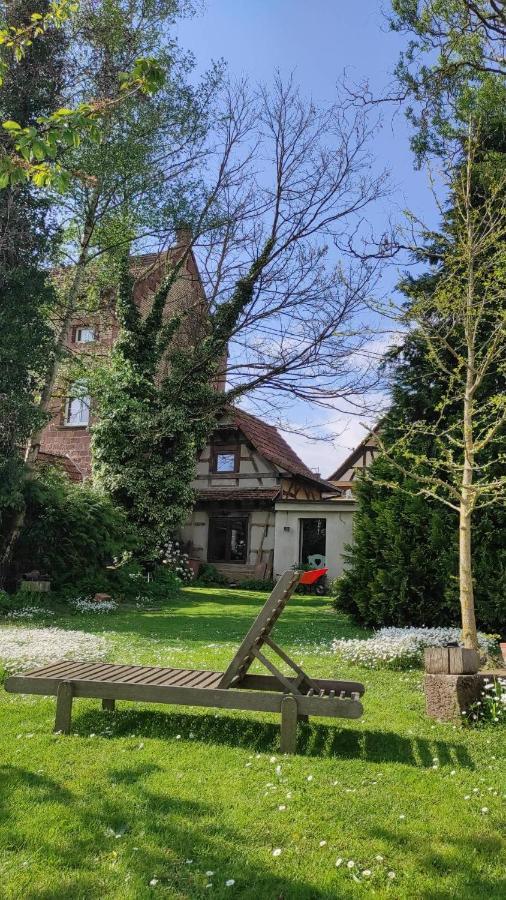 Gite A La Petite Fontaine-Plain Pied-Maison Alsacienne Renovee Avec Passion-4 Pers-4Nuitees Minimum Langensoultzbach ภายนอก รูปภาพ
