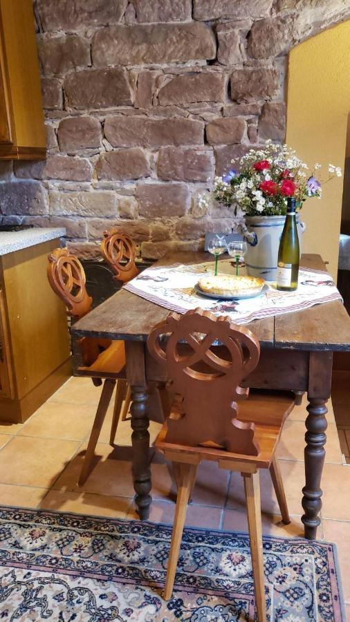 Gite A La Petite Fontaine-Plain Pied-Maison Alsacienne Renovee Avec Passion-4 Pers-4Nuitees Minimum Langensoultzbach ภายนอก รูปภาพ